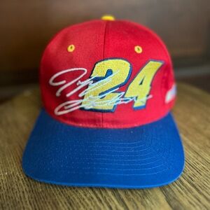 Vintage NASCAR Jeff Gordon #24 SnapBack Hat Cap